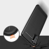 Защитен Калъф за Samsung A03S, Tech-Protect Premium Carbon Case, Черен (3)