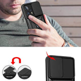 Калъф с Предпазител за Камера за Xiaomi Poco X4 GT, Kickstand Pro Case, Черен (6)