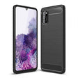 Защитен Калъф за Samsung A03S, Tech-Protect Premium Carbon Case, Черен