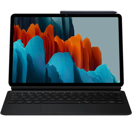 Оригинален Калъф за Samsung Tab S8 / S7 Book Keyboard-TouchPad Case EF-DT870UBE, Черен