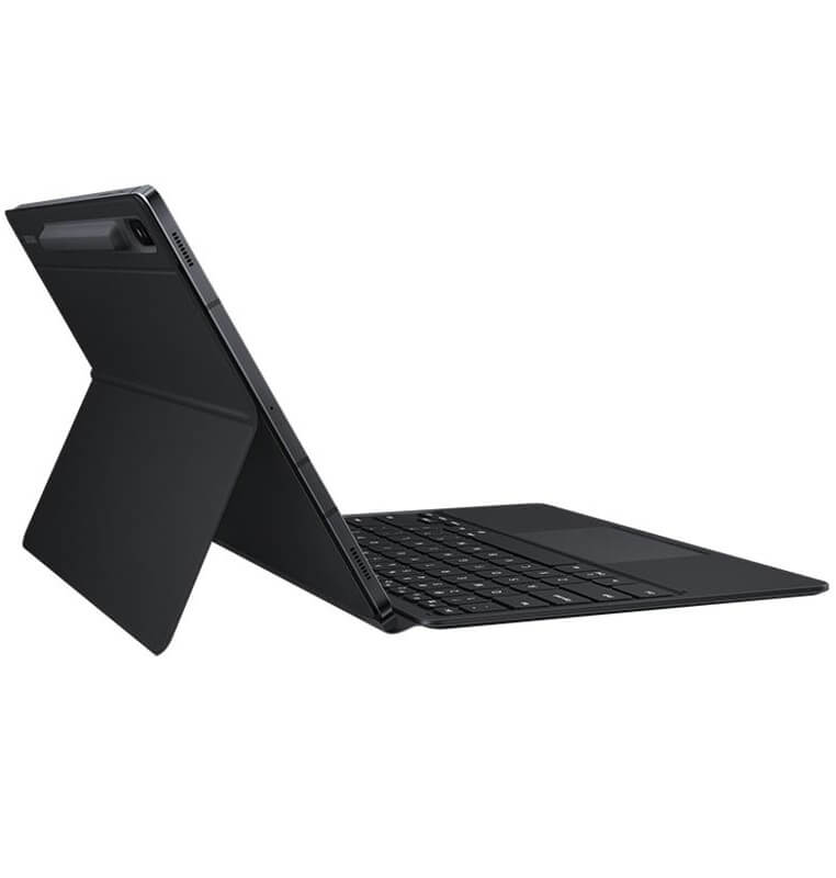 Оригинален Калъф за Samsung Tab S8 / S7 Book Keyboard-TouchPad Case EF-DT870UBE, Черен (5)