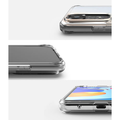 Противоударен Калъф за Xiaomi Redmi Note 11 Pro, Ringke Fusion Case, Прозрачен (4)