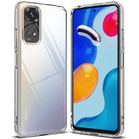 Противоударен Калъф за Xiaomi Redmi Note 11 Pro, Ringke Fusion Case, Прозрачен (2)