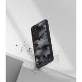 Противоударен Калъф за Xiaomi Redmi Note 11, Ringke Fusion Matte Camo, Черен (5)