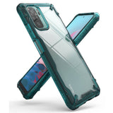 Противоударен Калъф за Xiaomi Redmi Note 10/10S, Ringke Fusion X Case, Зелен (2)