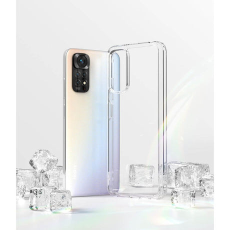Противоударен Калъф за Xiaomi Redmi Note 11, Ringke Fusion Case, Прозрачен (4)