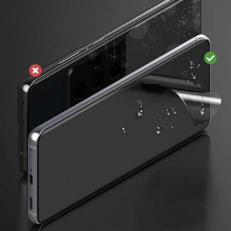 Гъвкав Протектор за Samsung S21 Ultra, Ringke Dual Easy Full Glass, Прозрачен (3)
