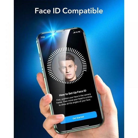 Стъклен Протектор за iPhone 13 Pro/ 13, ESR Armorite 5D Glass 2бр., Прозрачен (4)