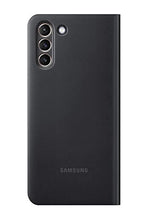 Оригинален Активен Калъф за Samsung S21 Plus Led View Cover Book Case EF-NG996PBEGWW, Черен (5)