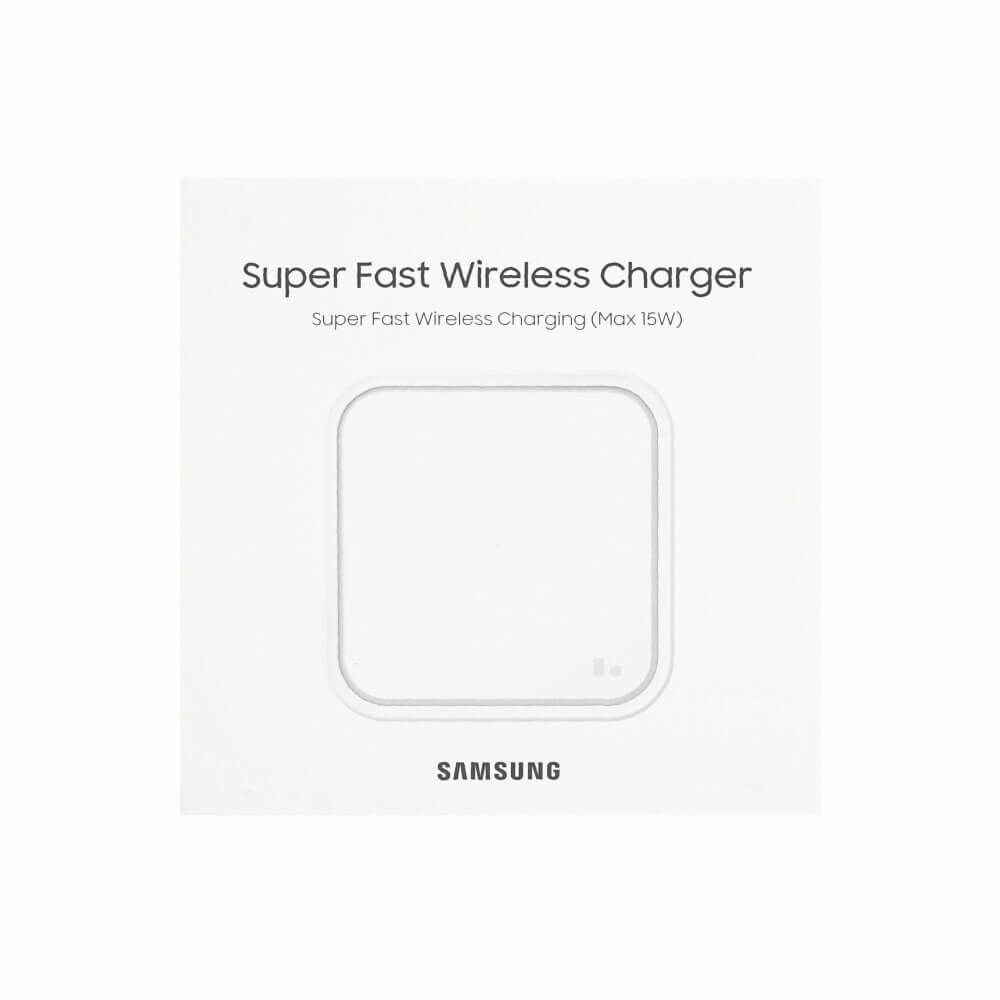 Безжично Зарядно Samsung Wireless Charging Pad EP-P2400BWE 15W, Бял (4)