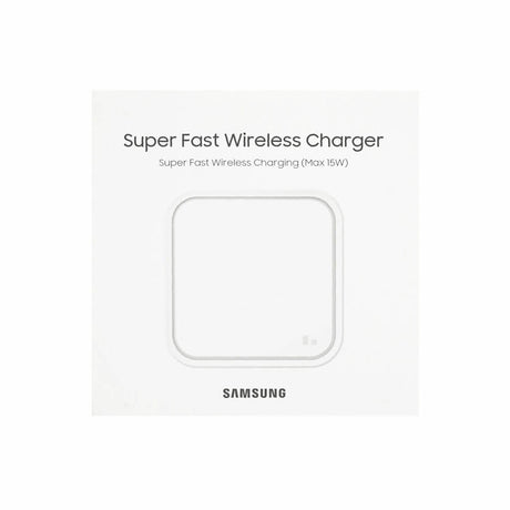 Безжично Зарядно Samsung Wireless Charging Pad EP-P2400BWE 15W, Бял (4)
