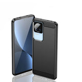 Защитен Калъф за Xiaomi Poco F4, Tech-Protect Premium Carbon Case, Черен (2)