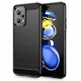 Защитен Калъф за Xiaomi Poco X4 GT, Tech-Protect Premium Carbon Case, Черен
