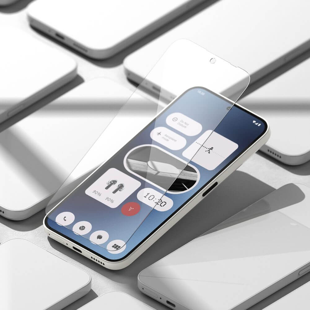 Стъклен Протектор за Nothing Phone 2A/ Plus, Ringke Tempered Glass, Прозрачен (3)
