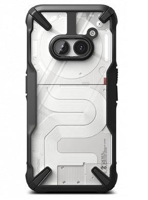 Противоударен Калъф за Nothing Phone 2A/ Plus, Ringke Fusion X Case, Черен