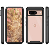 Цялостен Калъф за Google Pixel 8A, Tech-Protect Defense 360 Pro Case, Черен (2)