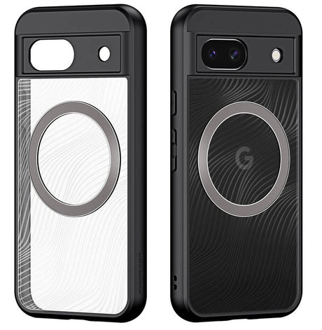 Magsafe Тънък Калъф за Google Pixel 8A, Dux Ducis Aimo Magsafe Case, Черен (2)