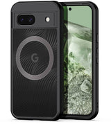 Magsafe Тънък Калъф за Google Pixel 8A, Dux Ducis Aimo Magsafe Case, Черен