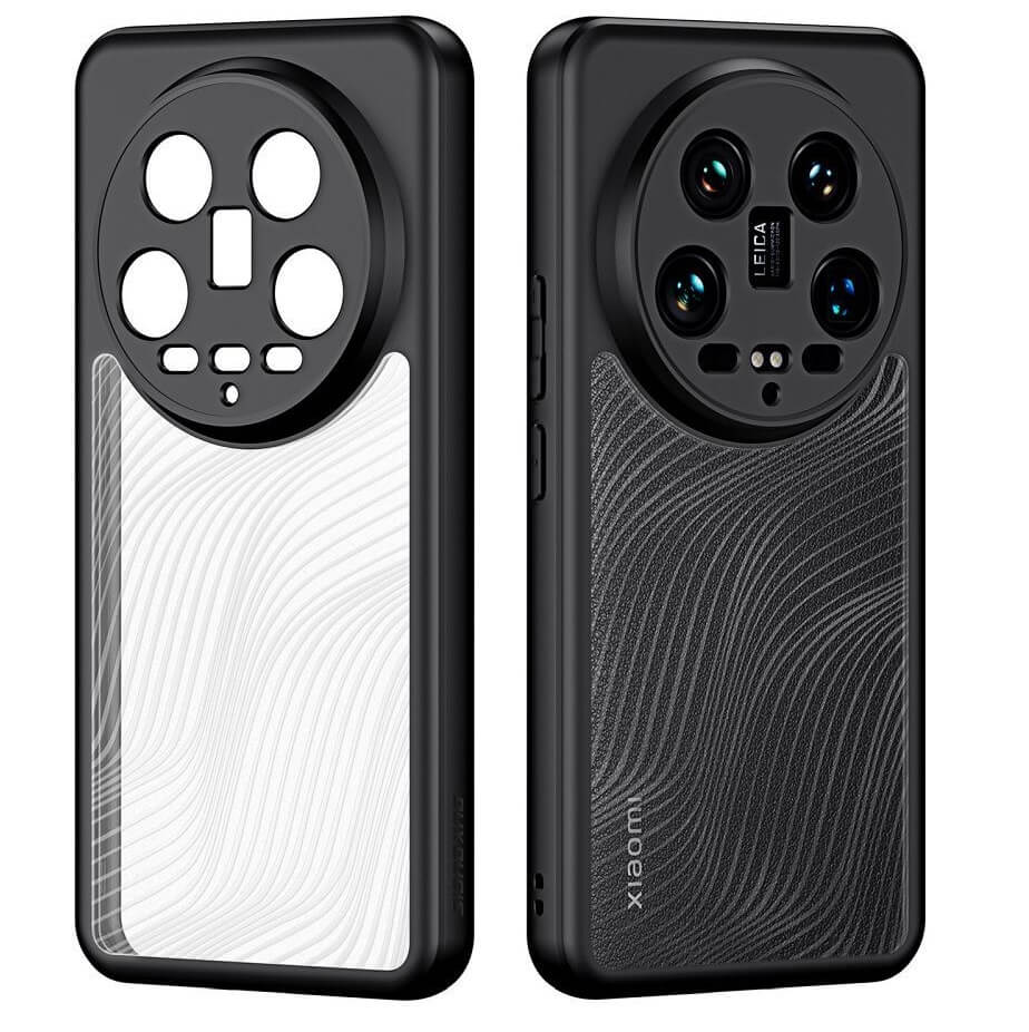 Елегантен Калъф за Xiaomi 14 Ultra, Dux Ducis Aimo Case, Черен (2)