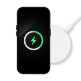 Magsafe Кожен Калъф за iPhone 14 Pro, Forcell Leather Case, Черен (6)