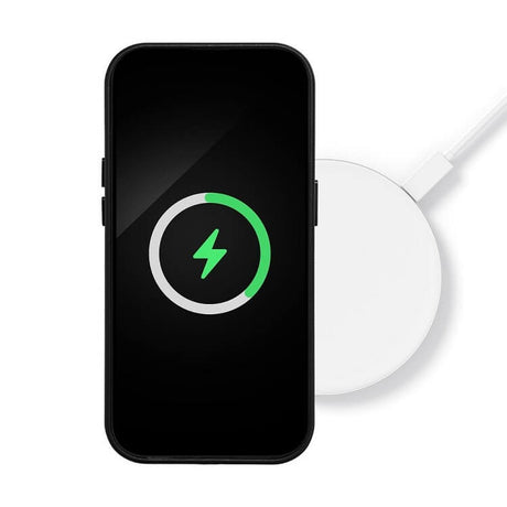 Magsafe Кожен Калъф за iPhone 14 Pro, Forcell Leather Case, Черен (6)