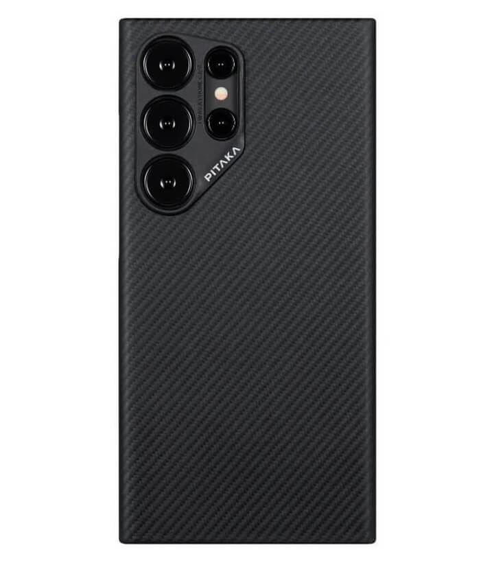 Magsafe Калъф за Samsung S24 Ultra, Pitaka MagEZ 4 Case, Черен