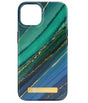 Magsafe Калъф за iPhone 15, Forcell F-Protect Mirage Jade Marble, Цветен