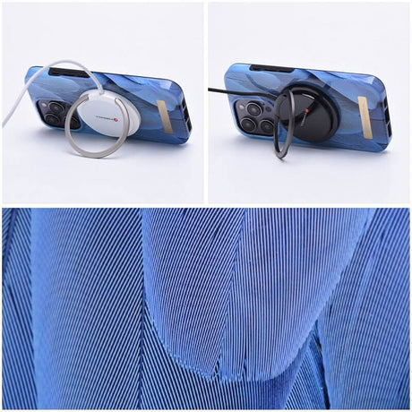 Magsafe Калъф за iPhone 14 Pro Max, Forcell F-Protect Mirage Blue Bird, Цветен (4)
