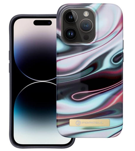 Magsafe Калъф за iPhone 14 Pro, Forcell F-Protect Mirage Glow, Цветен (3)