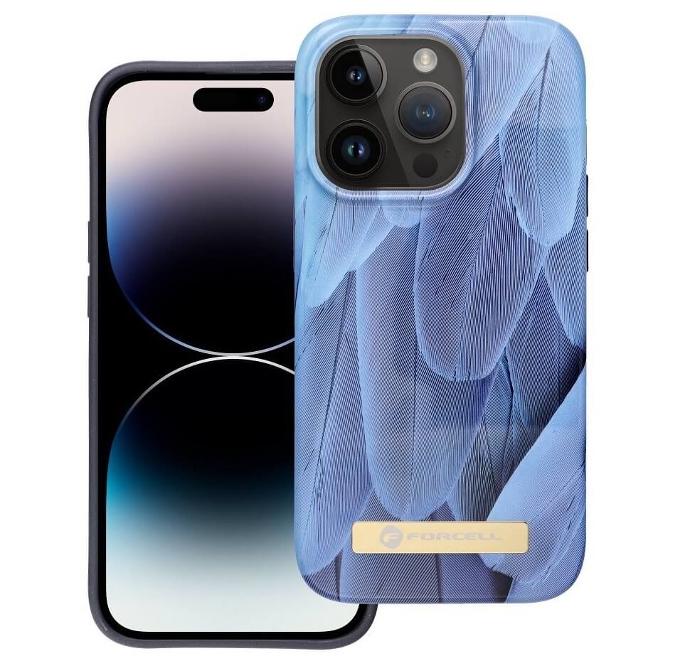 Magsafe Калъф за iPhone 14 Pro, Forcell F-Protect Mirage Blue Bird, Цветен (3)