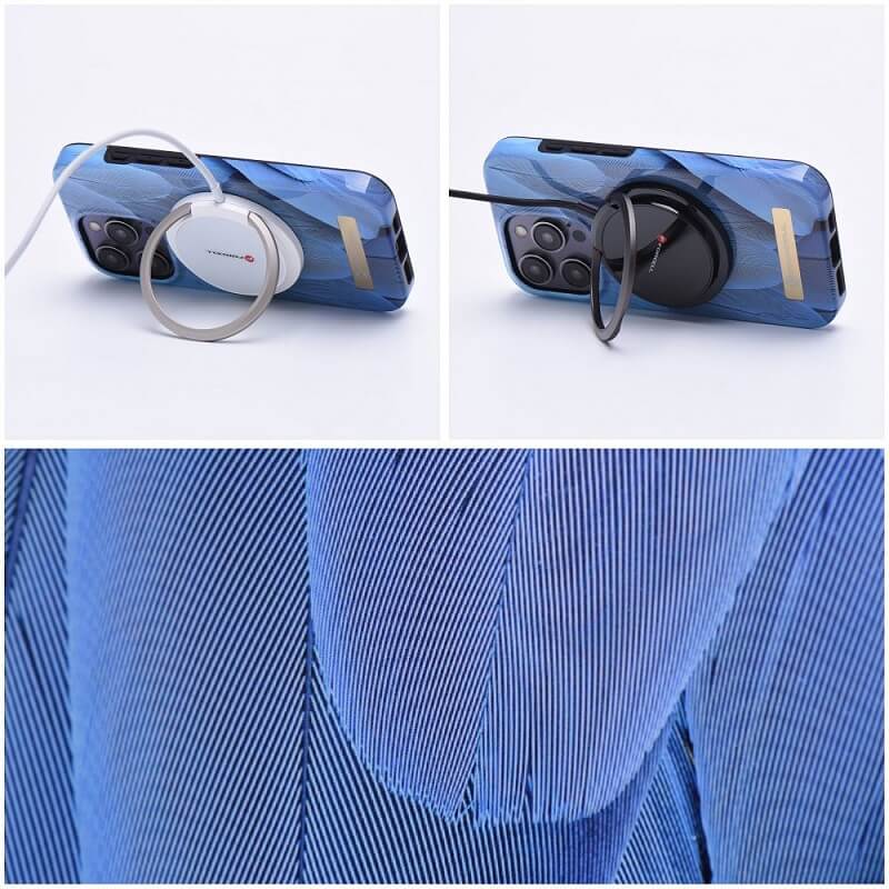 Magsafe Калъф за iPhone 14 Pro, Forcell F-Protect Mirage Blue Bird, Цветен (4)