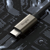 USB-C Кабел, Ringke USB-C to USB-C 60W 1m, Черен (6)