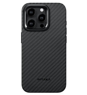 Magsafe Калъф за iPhone 15 Pro Max, Pitaka MagEZ Pro 4 Case, Черен