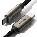 USB-C Кабел, Ringke USB-C to USB-C 60W 2m, Черен (2)