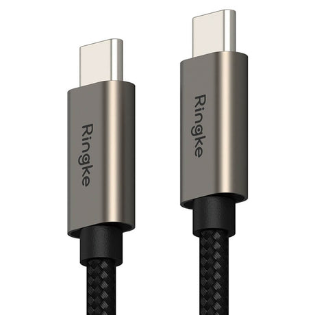 USB-C Кабел, Ringke USB-C to USB-C 60W 2m, Черен