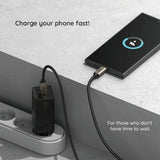 USB-C Кабел, Ringke USB-C to USB-C 60W 2m, Черен (7)