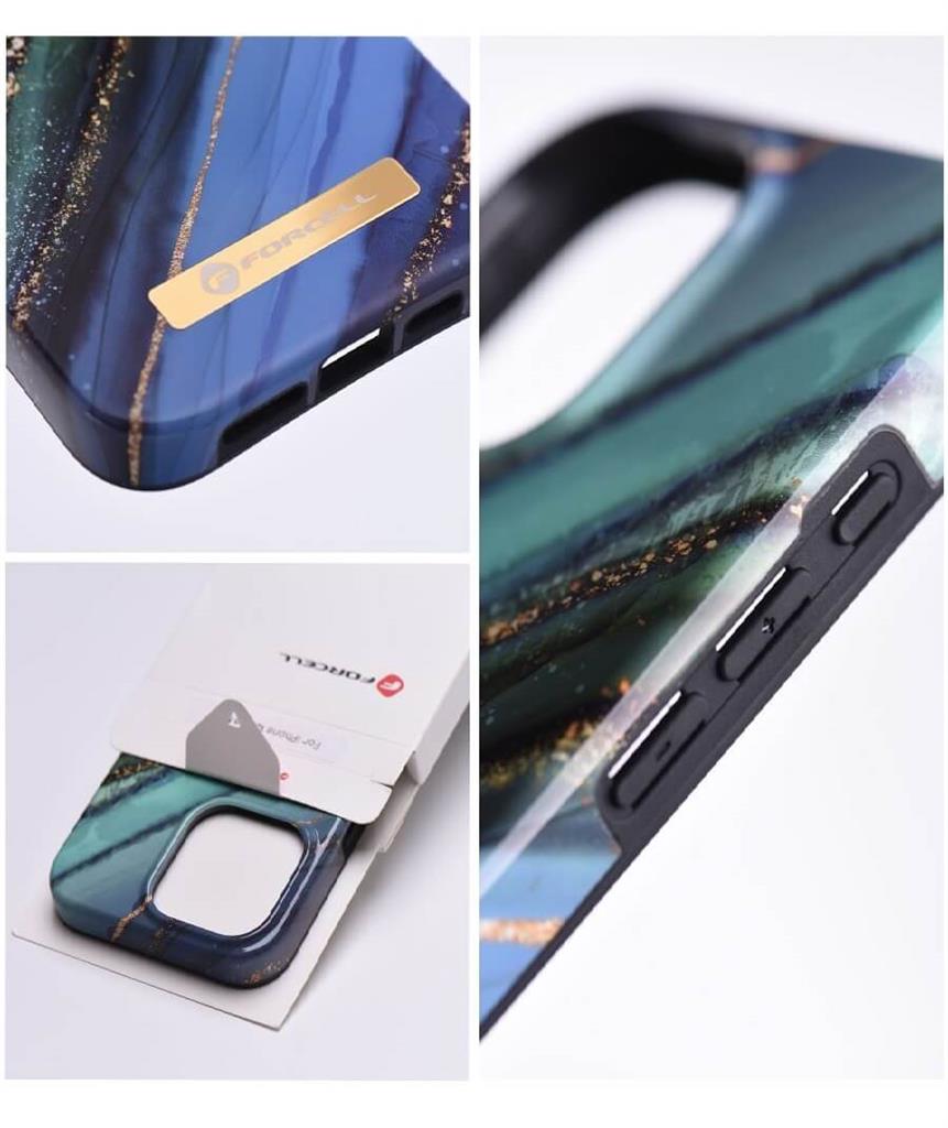 Magsafe Калъф за iPhone 14, Forcell F-Protect Mirage Jade Marble, Цветен (7)