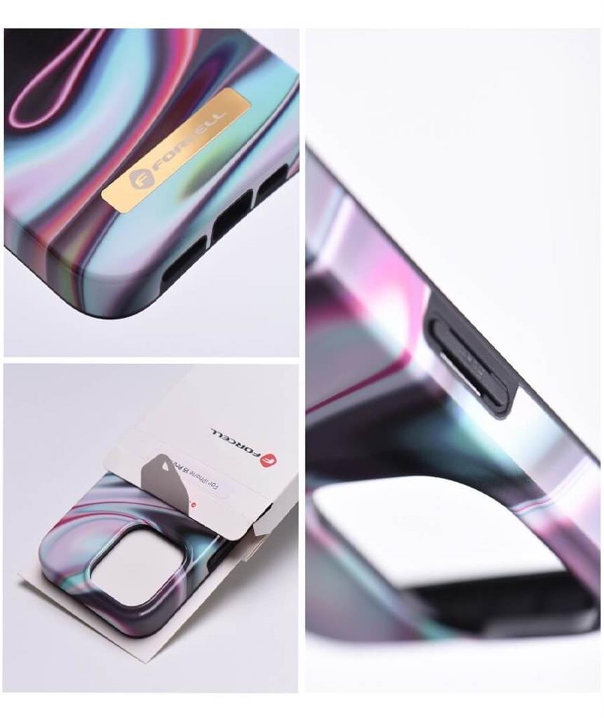 Magsafe Калъф за iPhone 14, Forcell F-Protect Mirage Glow, Цветен (8)
