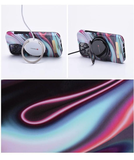 Magsafe Калъф за iPhone 14, Forcell F-Protect Mirage Glow, Цветен (4)