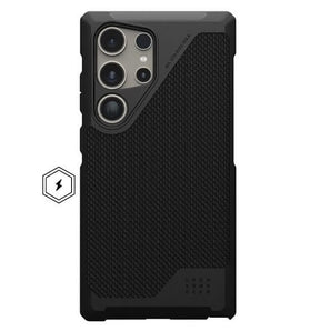 Magsafe Кевларен Калъф за Samsung S24 Ultra, UAG Metropolis LT Case, Черен