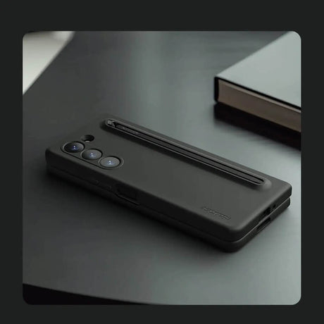 Калъф с Писалка за Samsung Z Fold 5, Nillkin Flex Pure Fold Case Case, Черен (10)