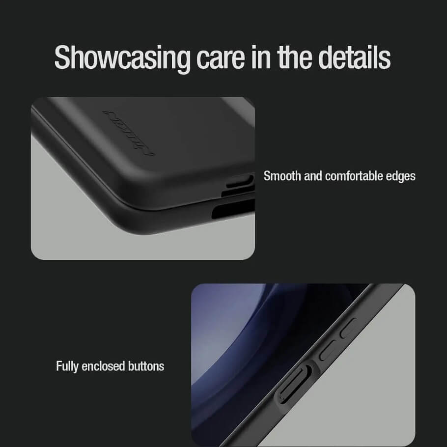 Калъф с Писалка за Samsung Z Fold 5, Nillkin Flex Pure Fold Case Case, Черен (9)
