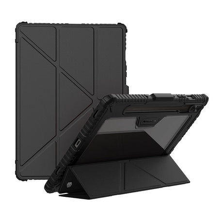 Противоударен Калъф за Samsung Tab S10 Lite/ S10 FE/ S9, Nillkin Bumper Case, Черен
