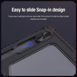 Противоударен Калъф за Samsung Tab S9 FE Plus, Nillkin Bumper Case, Черен (9)
