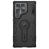 Калъф с Поставка за Samsung S24 Ultra, Nillkin CamShield Armor Prop Case, Черен