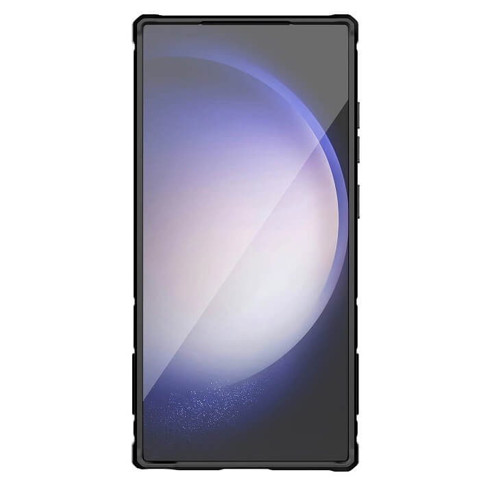 Калъф с Поставка за Samsung S24 Ultra, Nillkin CamShield Armor Prop Case, Черен (4)