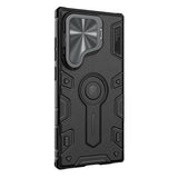 Калъф с Поставка за Samsung S24 Ultra, Nillkin CamShield Armor Prop Case, Черен (3)