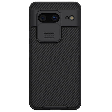 Калъф с Плъзгач за Камера за Google Pixel 8, Nillkin CamShield Case, Черен