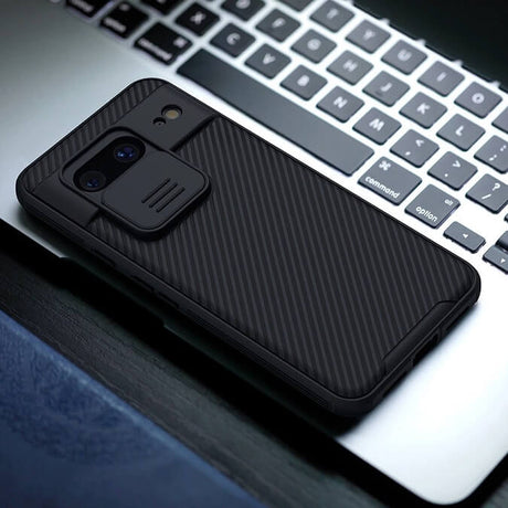 Калъф с Плъзгач за Камера за Google Pixel 8, Nillkin CamShield Case, Черен (8)