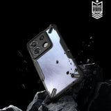 Противоударен Хибриден Калъф за Xiaomi Poco X6 5G, Ringke Fusion X Case, Черен (5)